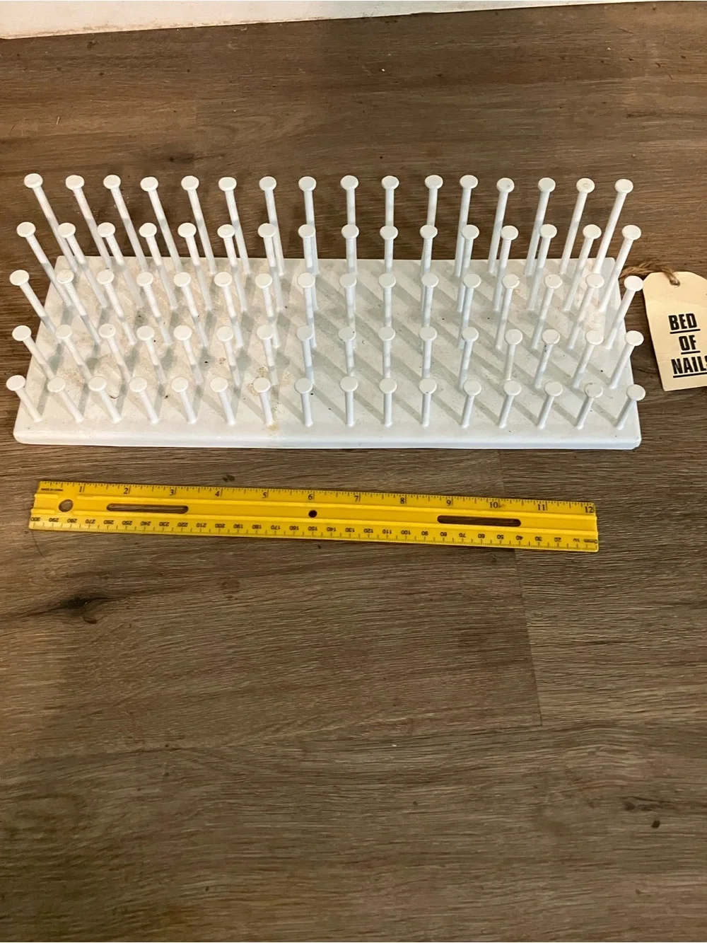Bed of Nails White Nail Drying Rack